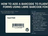 Barcode to Fluent Forms