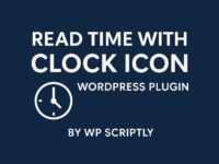 Read Time with Clock Icon