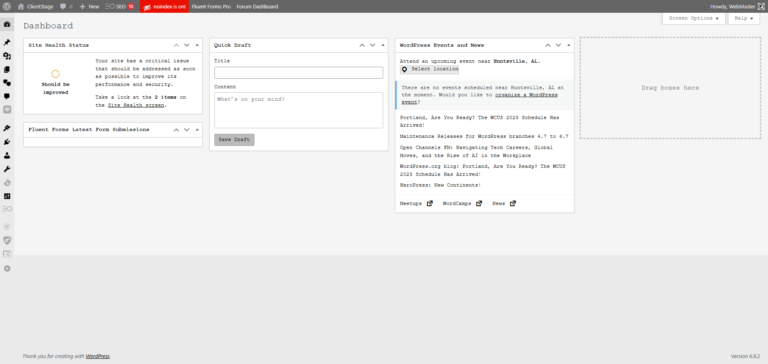 E-Ink Admin Style – Minimalist Grayscale WordPress Dashboard Theme